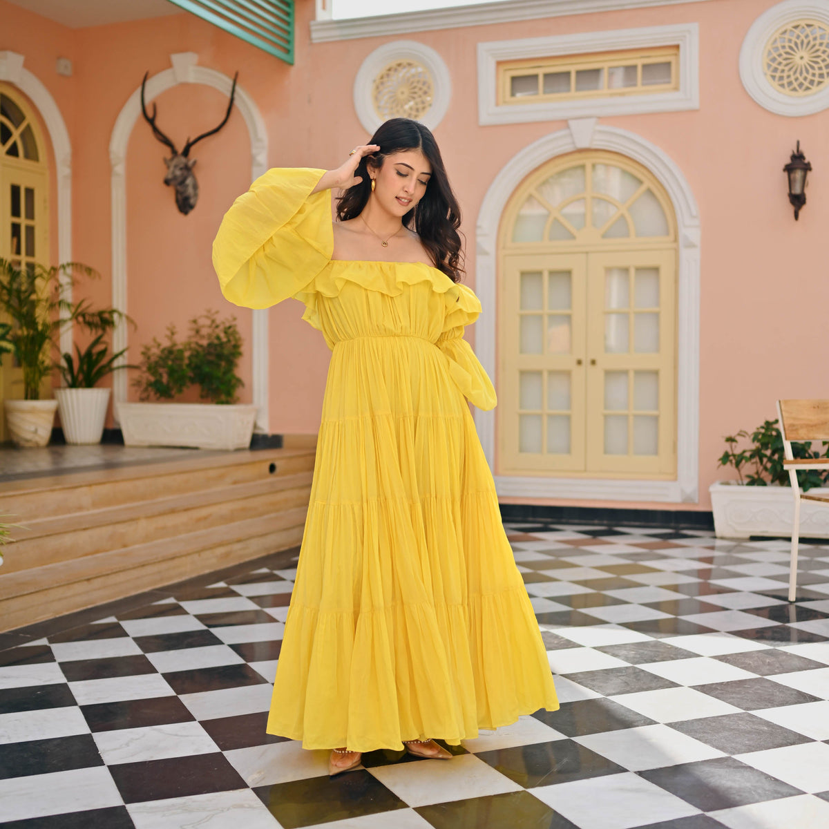 Tropical Tango Cotton Dress