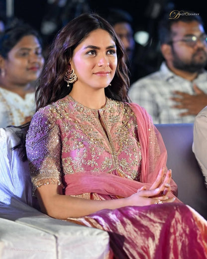 Mrunal Ombre Silk Party Gown | Gulaal Jaipur