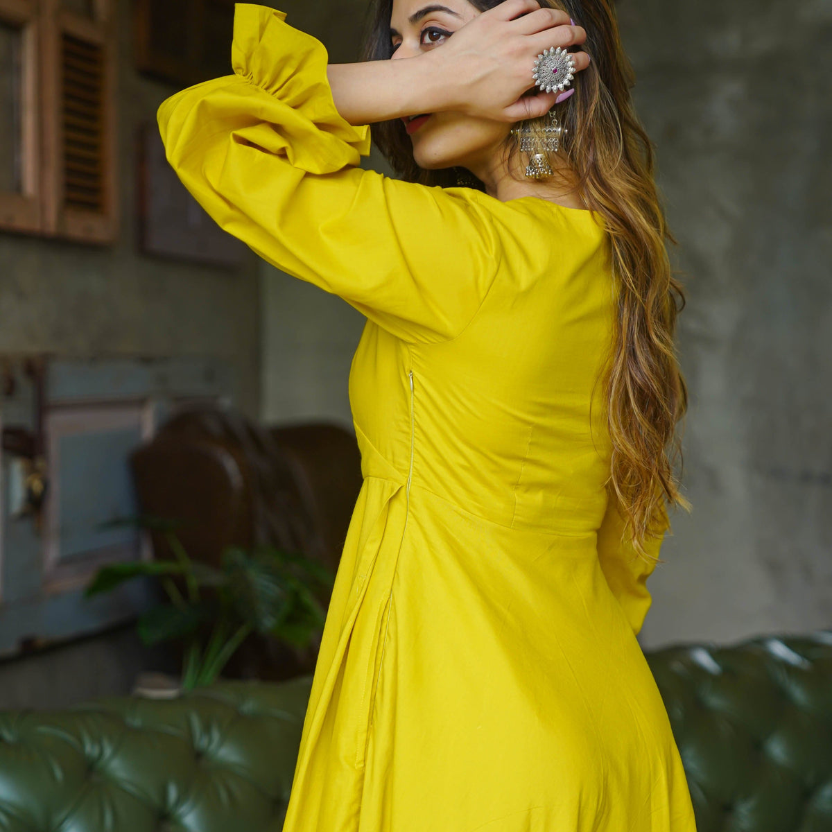 Bunaai Bella Cotton Maxi Dress