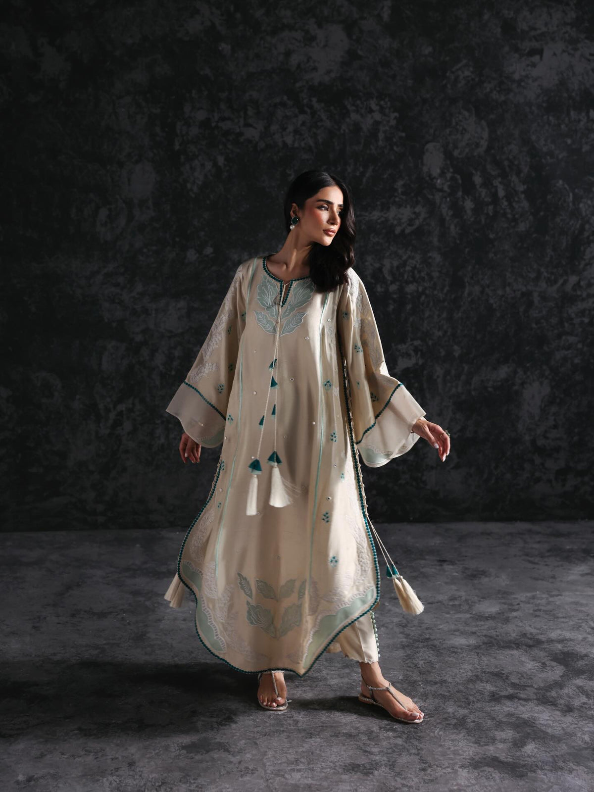 Mint Whisper Butter-Yellow Premium Kurta Set | Gulaal Jaipur